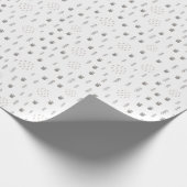 Niedliches Waldtiermuster Geschenkpapier (Ecke)