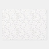 Niedliches Waldtiermuster Geschenkpapier Set (Vorderseite 3)