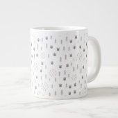 Niedliches Waldtiermuster Jumbo-Tasse (Vorderseite Rechts)