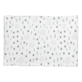 Niedliches Waldtiermuster Kissenbezug (Rückseite)