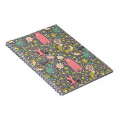 Niedliches Waldtiermuster Notizblock (Rechte Seite)