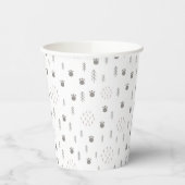 Niedliches Waldtiermuster Pappbecher (Links)