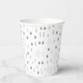 Niedliches Waldtiermuster Pappbecher (Rechts)