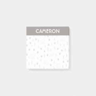 Niedliches Waldtiermuster Post-it Klebezettel