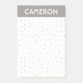 Niedliches Waldtiermuster Post-it Klebezettel (Vorderseite)