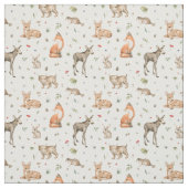 Niedliches Waldtiermuster Stoff (Muster)
