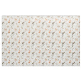 Niedliches Waldtiermuster Stoff (Fat Quarter (45,7 x 55,9 cm))