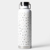 Niedliches Waldtiermuster Trinkflasche (Rückseite)