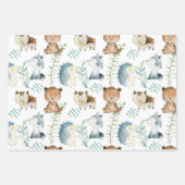 Niedliches Waldtierpapier Geschenkpapier Set (Vorderseite 2)