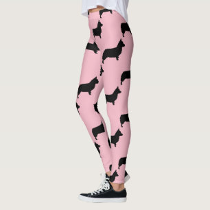 Niedliches Walisercorgi-Hundemuster Leggings