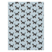 Niedliches walisisches Grenzpolster Tischdecke (Vorderseite)