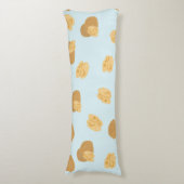 Niedliches Walnussmantelmuster Seitenschläferkissen (Vorderseite Vertikal)