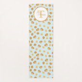 Niedliches Walnussmantelmuster Yogamatte (Vorderseite)