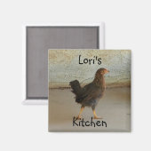 Niedliches wanderndes Foto Magnet (Vorderseite/Rückseite)