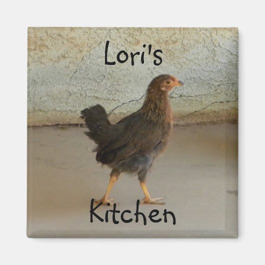 Niedliches wanderndes Foto Magnet (Vorne)