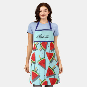 Niedliches Wasser Melone Popsicle Womens Koch Bake Schürze