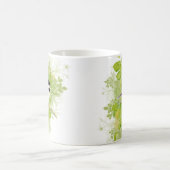 Niedliches Wasserbad Chickadee Bird in Poplar Tree Kaffeetasse (Mittel)