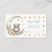 Niedliches Wasserfarben Babydusche Windelwanne Win Begleitkarte (Vorderseite)