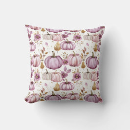 Niedliches Wasserfarbenfallpumpenmuster Kissen