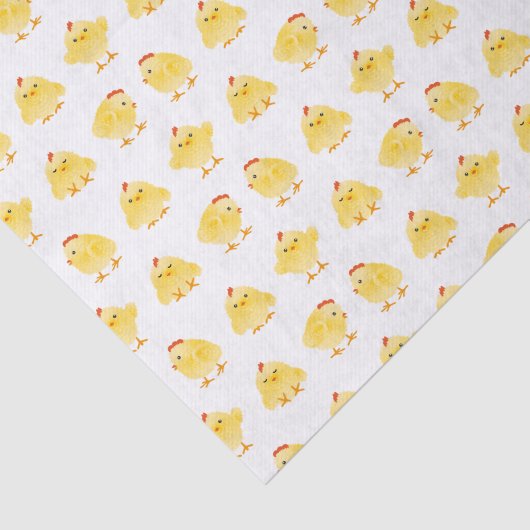 Niedliches Wasserfarbenmuster Seidenpapier (Ausschnitt)