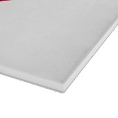 Niedliches Wasserfarbenstrahlherz Schneidebrett (Ecke)