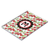 Niedliches Wasserfarbkreuz Muster Personalisiert Notizblock (Linke Seite)