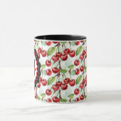 Niedliches Wasserfarbkreuz Muster Personalisiert Tasse (Zentrum)