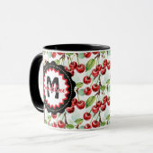 Niedliches Wasserfarbkreuz Muster Personalisiert Tasse (Vorderseite Links)