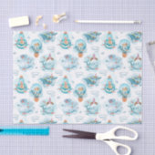 Niedliches Wasserfarbmuster für Wale Seidenpapier (Handwerk)