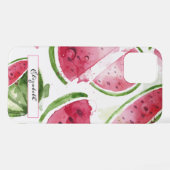 Niedliches Wassermelone iPhone Hülle (Rückseite (Horizontal))