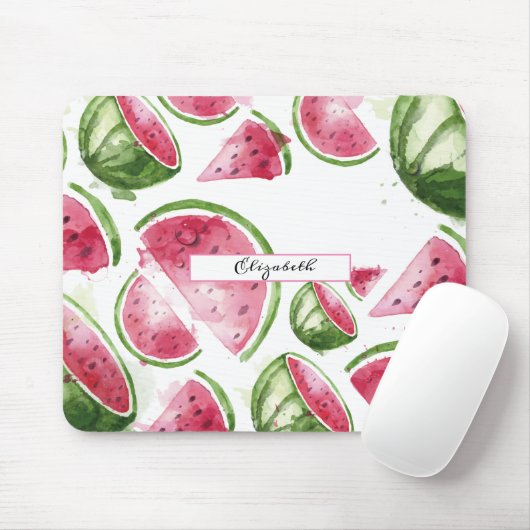 Niedliches Wassermelone Mousepad (Mit Mouse)