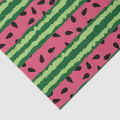 Niedliches Wassermelone Muster Pink & Green Seidenpapier (Ausschnitt)