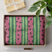 Niedliches Wassermelone Muster Pink & Green Seidenpapier (Geschenk)