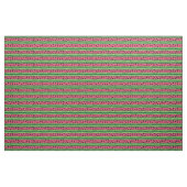 Niedliches Wassermelone Muster Pink & Green Stoff (Yard (91,4 cm))