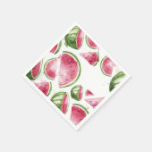 Niedliches Wassermelone Serviette (Ecke)