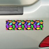 Niedliches Wassermelonmuster Autoaufkleber (Auf Auto)
