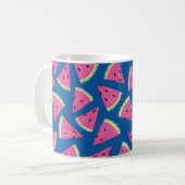Niedliches Wassermelonmuster Kaffeetasse (Vorderseite Links)