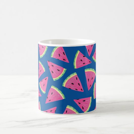 Niedliches Wassermelonmuster Kaffeetasse (Mittel)