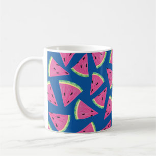 Niedliches Wassermelonmuster Kaffeetasse