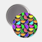 Niedliches Wassermelonmuster Magnet (Vorderseite/Rückseite)