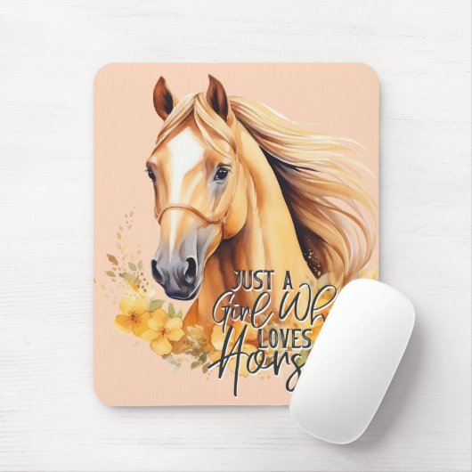 Niedliches Wasserross Mousepad (Mit Mouse)