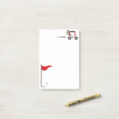 Niedliches Wassersportzentrum Post-it Klebezettel (Auf Schreibtisch)