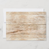 Niedliches Wasserzeichen Dreamcatcher Erstgeburt Einladung (Rückseite)