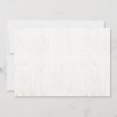 Niedliches Wasserzeichen Dreamcatcher Erstgeburt Einladung (Rückseite)