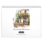 Niedliches Watercolor Kalender (Titelbild)