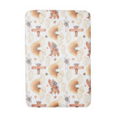 Niedliches Watercolor Rainbow-Flugzeugmuster Badematte (Vorderseite Vertikal)