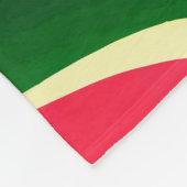 Niedliches Watermelon-Muster Fleecedecke (Ecke)