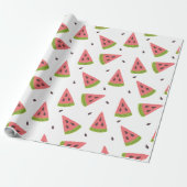 Niedliches Watermelon-Muster Geschenkpapier (Ungerollt)