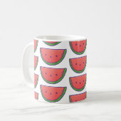 Niedliches Watermelon-Muster Kaffeetasse (Vorderseite Links)