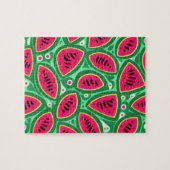 Niedliches Watermelon-Muster Puzzle (Horizontal)